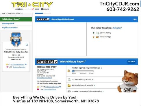 Used 2018 RAM 1500 Sport image 12