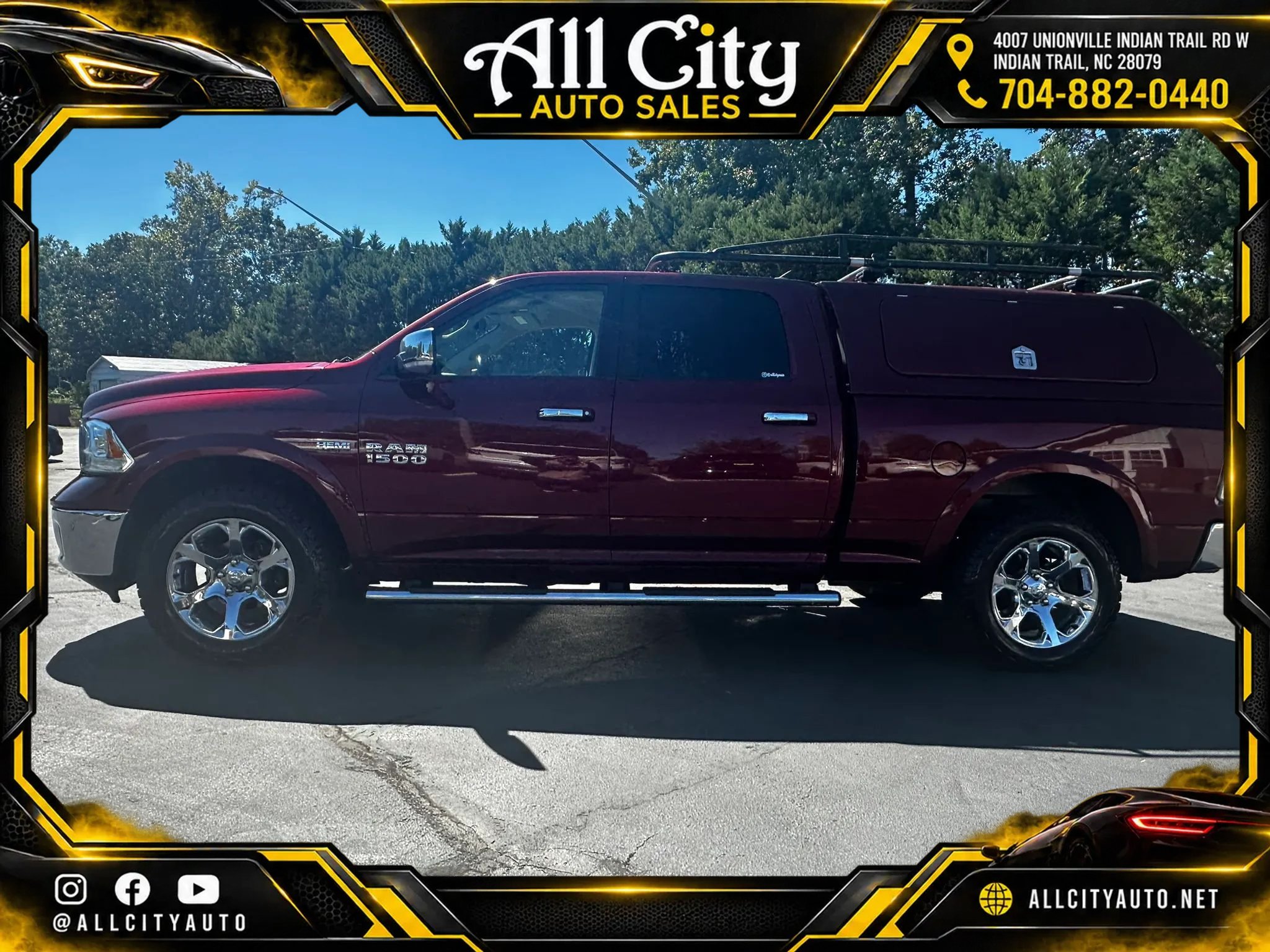 Used 2017 RAM 1500 Laramie w/ Protection Group AWD/4WD image 4