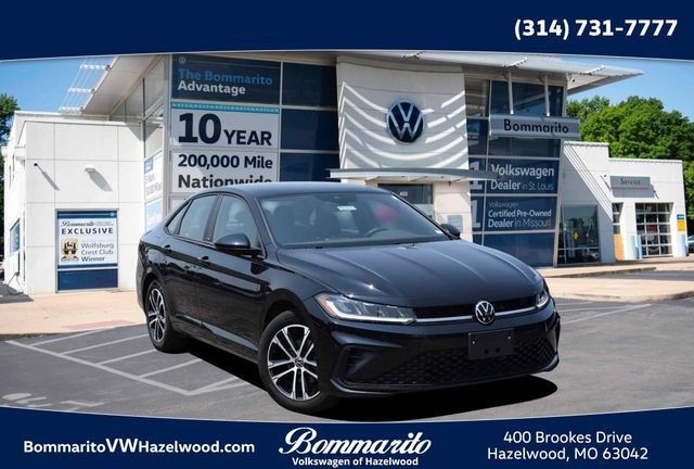 Certified 2025 Volkswagen Jetta Sport FWD image 1