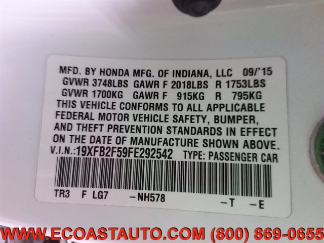 Used 2015 Honda Civic LX image 15