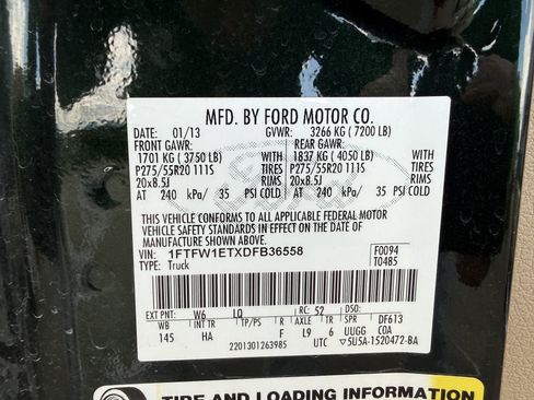 Used 2013 Ford F150 Lariat w/ Mid Equipment Group AWD/4WD image 5