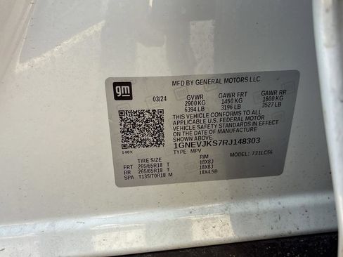 Used 2024 Chevrolet Traverse Z71 w/ Enhanced Driving Package AWD/4WD image 45