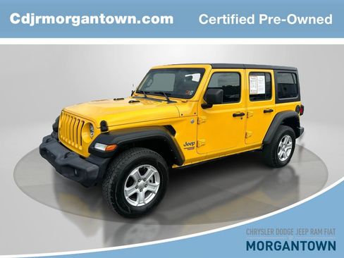 Certified 2019 Jeep Wrangler Unlimited Sport S image 1