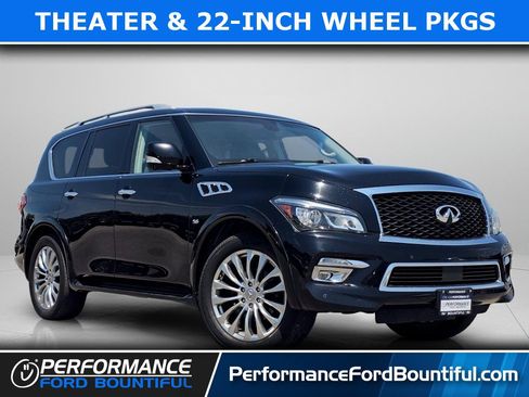Used 2015 INFINITI QX80 4WD w/ 22" Wheel Package image 1