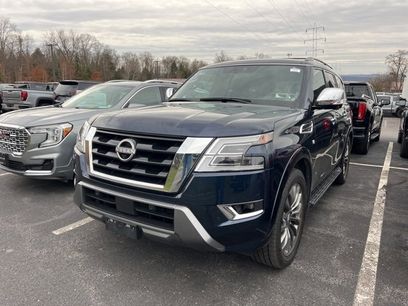 Used 2022 Nissan Armada Platinum w/ Captain's Chairs Package