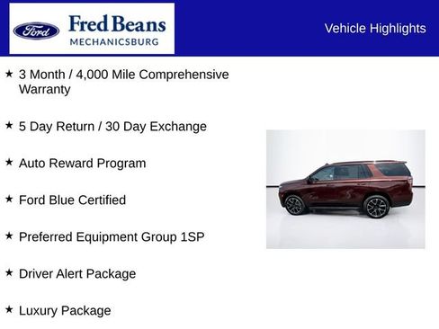 Used 2022 Chevrolet Tahoe RST w/ Luxury Package AWD/4WD image 7