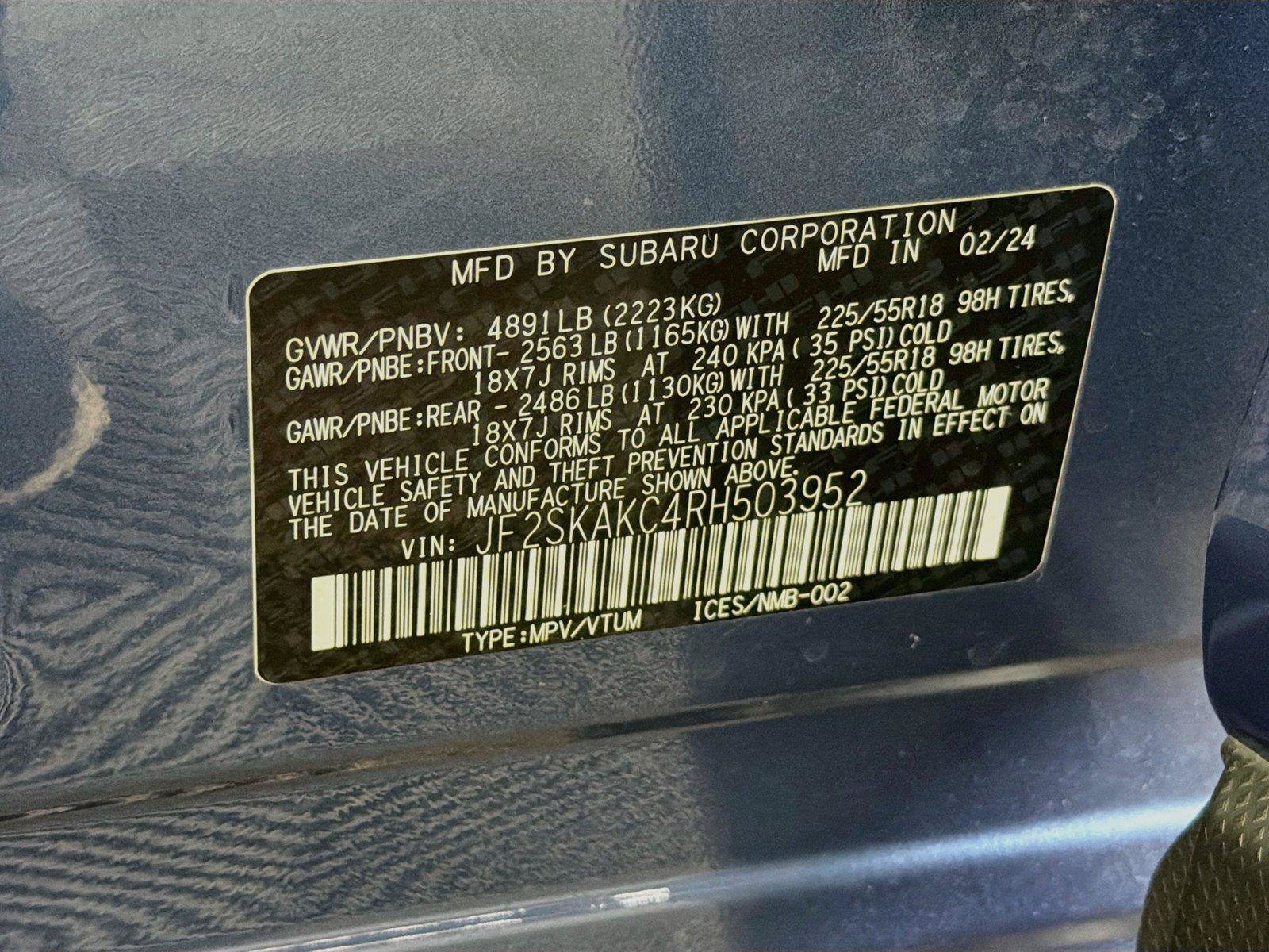Used 2024 Subaru Forester Limited w/ POP Package 3 AWD/4WD image 39