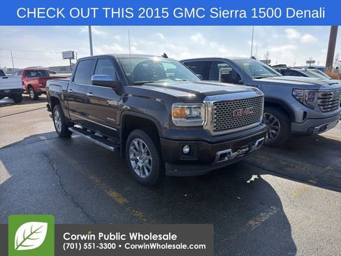 Used 2015 GMC Sierra 1500 Denali w/ Driver Alert Package image 1