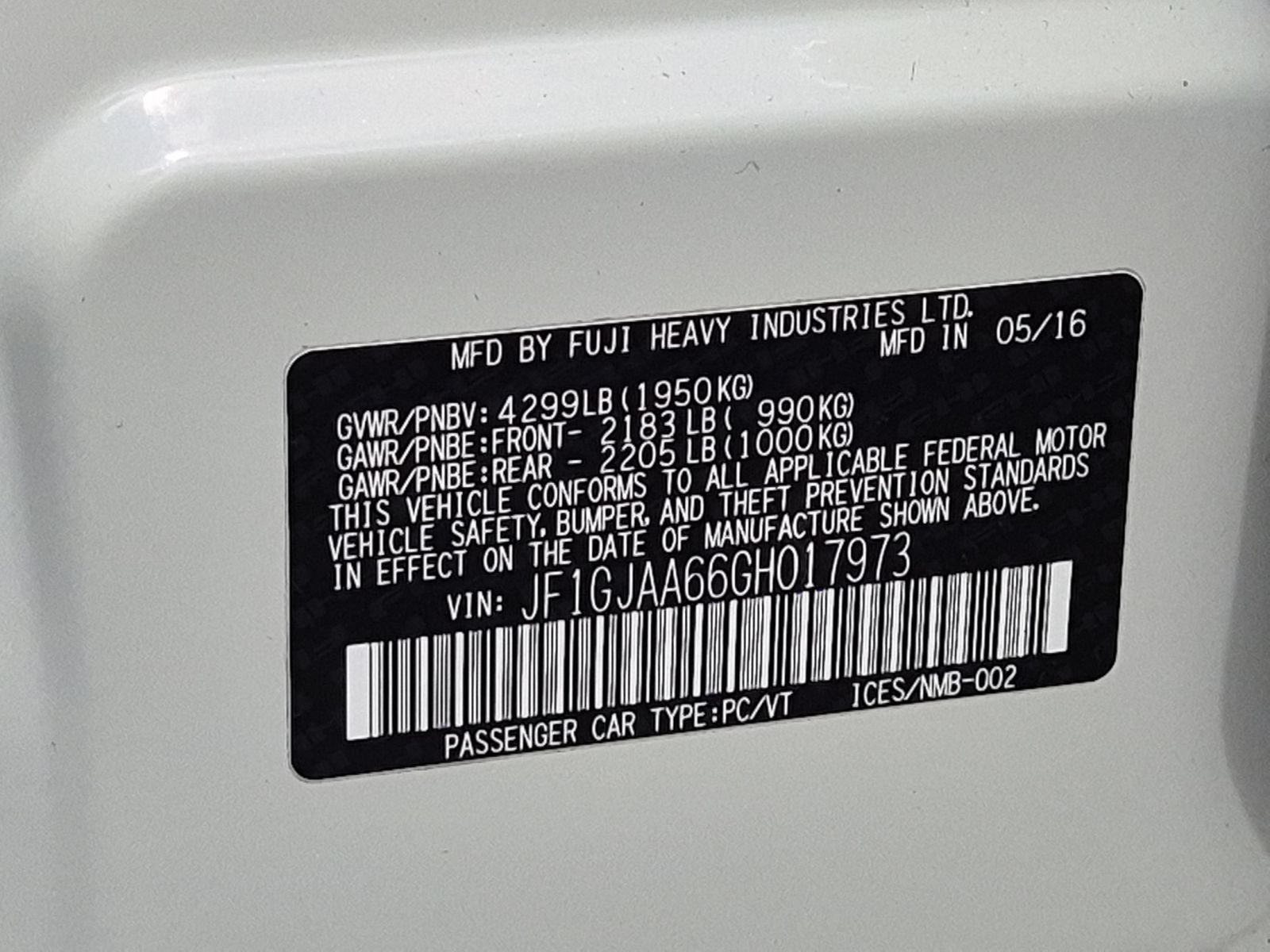 Used 2016 Subaru Impreza 2.0i AWD/4WD image 33