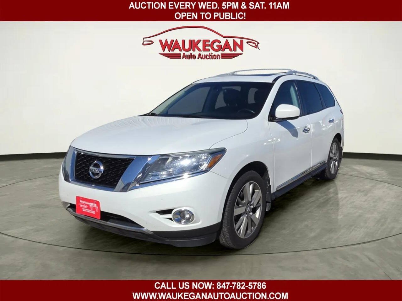 Used 2013 Nissan Pathfinder Platinum w/ Platinum Premium Pkg AWD/4WD image 1