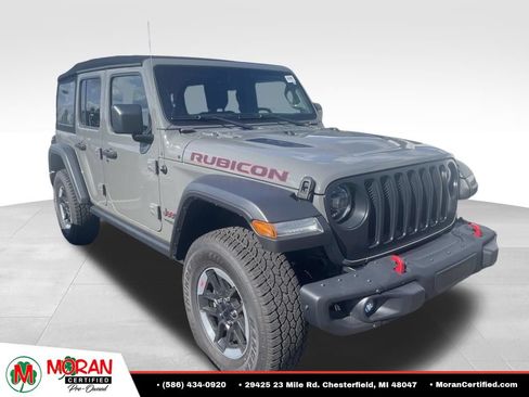 Used 2021 Jeep Wrangler Unlimited Rubicon w/ Steel Bumper Group AWD/4WD image 5