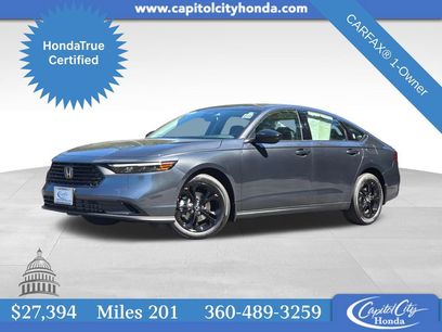 Certified 2025 Honda Accord SE