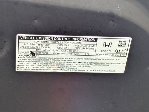 Certified 2022 Honda Accord Sport image 24