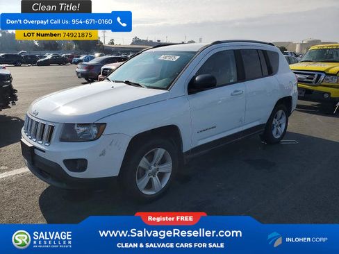 Used 2016 Jeep Compass Sport w/ Power Value Group AWD/4WD image 1