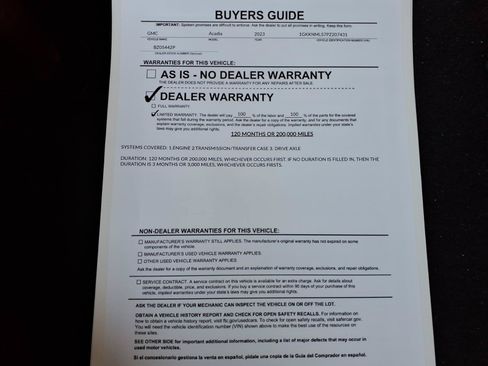 Used 2023 GMC Acadia SLT w/ LPO, Floor Liner Package FWD image 41