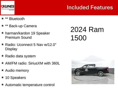 Used 2024 RAM 1500 Limited AWD/4WD image 3