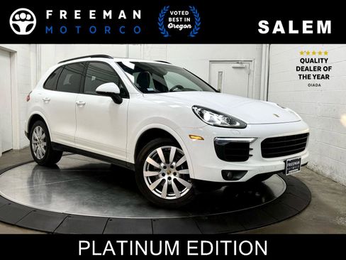 Used 2017 Porsche Cayenne Platinum Edition AWD/4WD image 1