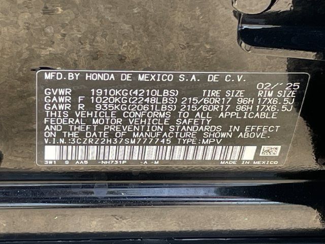 Used 2025 Honda HR-V LX image 27