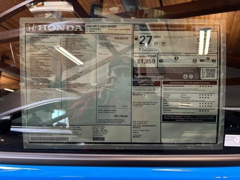 New 2026 Honda HR-V Sport image 19