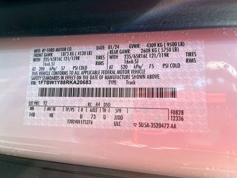 Used 2024 Ford Transit 350 Low Roof image 29