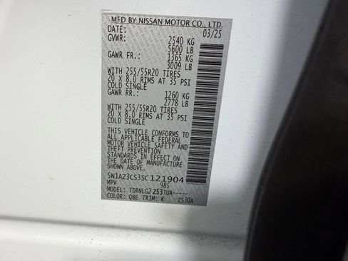 Used 2025 Nissan Murano SL AWD/4WD image 23