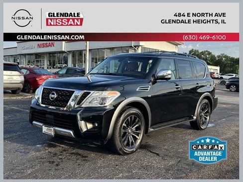 Used 2017 Nissan Armada Platinum w/ Captain Seat Package AWD/4WD image 1