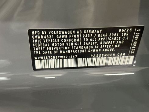 New 2026 Volkswagen GTI SE FWD image 27
