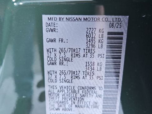 New 2026 Nissan Frontier PRO-4X w/ Pro Premium Package image 30