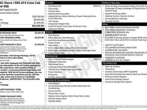 Used 2021 GMC Sierra 1500 AT4 w/ AT4 Value Package AWD/4WD image 3