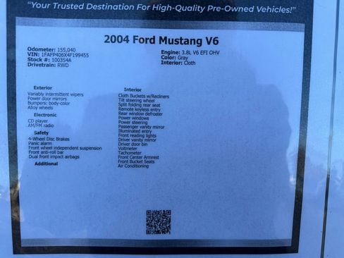 Used 2004 Ford Mustang Coupe RWD image 40