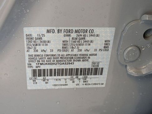 New 2026 Ford Explorer Active image 25