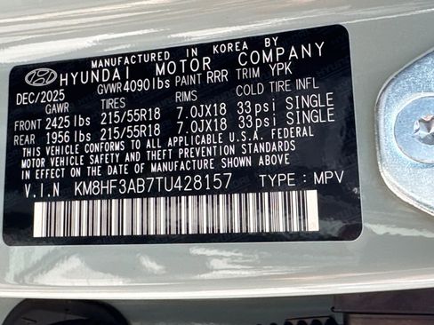 New 2026 Hyundai Kona SEL Sport FWD image 33