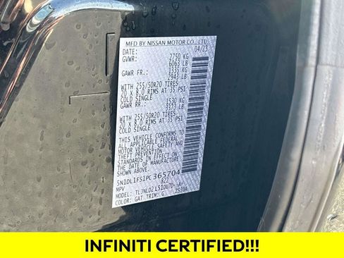 Certified 2023 INFINITI QX60 Luxe w/ Performance Audio Package AWD/4WD image 32