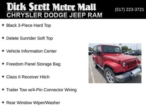 Used 2015 Jeep Wrangler Sahara w/ Connectivity Group AWD/4WD image 5