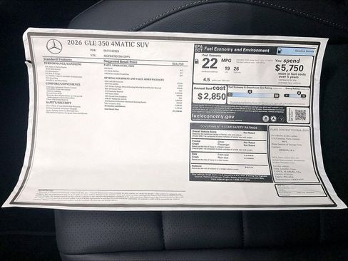 New 2026 Mercedes-Benz GLE 350 4MATIC image 19