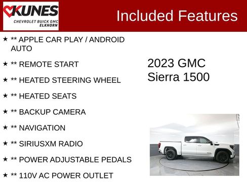 Used 2023 GMC Sierra 1500 Elevation image 2