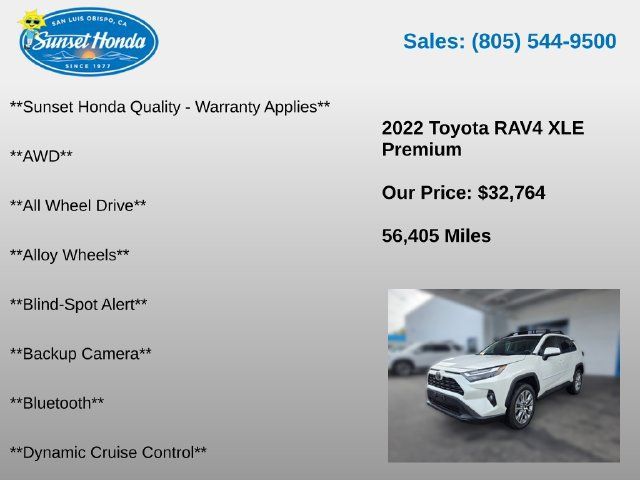Used 2022 Toyota RAV4 XLE Premium AWD/4WD image 5
