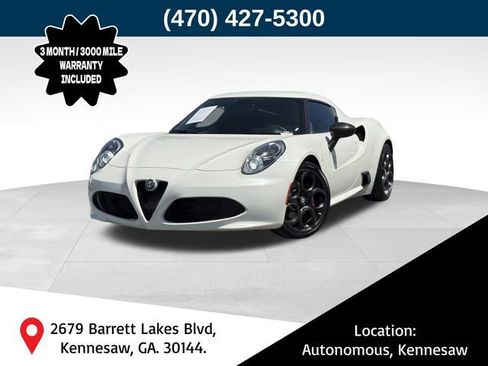 Used 2016 Alfa Romeo 4C Coupe w/ Coupe Track Package 1 RWD image 1