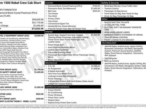 Used 2021 RAM 1500 Rebel w/ Rebel Level 2 Equipment Group image 11