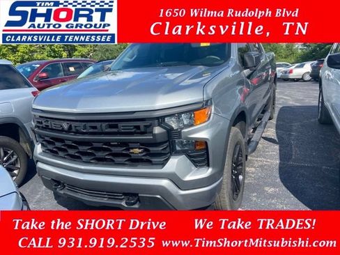 Used 2024 Chevrolet Silverado 1500 Custom AWD/4WD image 1
