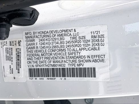 Certified 2021 Honda Passport Sport image 18
