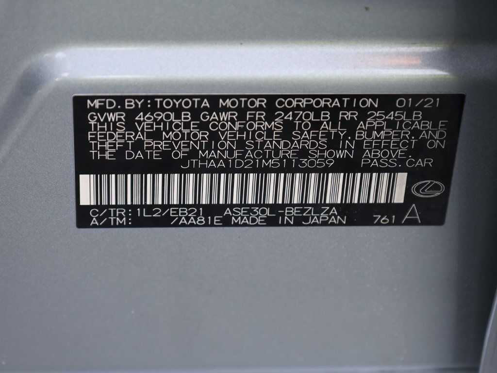 Used 2021 Lexus IS 300 w/ Accessory Package RWD image 41
