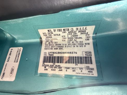 Used 1995 Ford F150 2WD SuperCab image 18