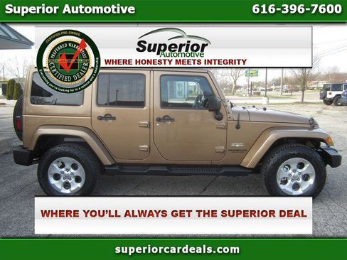 Used 2015 Jeep Wrangler Unlimited Sahara image 1