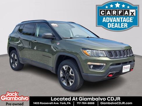 Used 2018 Jeep Compass Trailhawk w/ Leather Interior Group AWD/4WD image 1