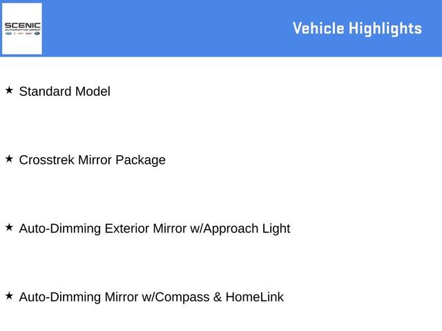 Certified 2024 Subaru Crosstrek 2.0i Premium w/ Crosstrek Mirror Package AWD/4WD image 6