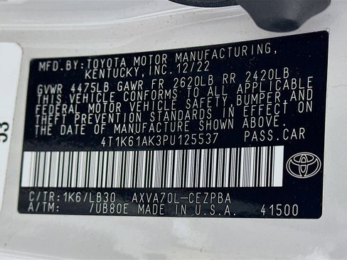 Used 2023 Toyota Camry XSE image 12