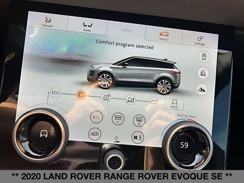 Used 2020 Land Rover Range Rover Evoque SE image 34