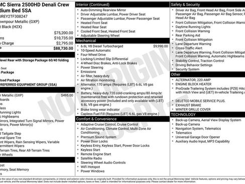 New 2026 GMC Sierra 2500 Denali AWD/4WD image 4