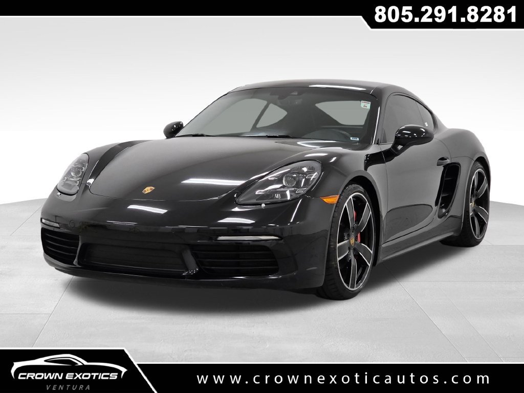 Used 2021 Porsche 718 Cayman S w/ Premium Package RWD image 3
